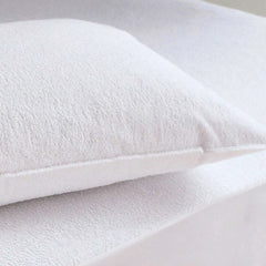 Waterproof Premium Quality Terry Towel Pillow Covers - Beach Stone
