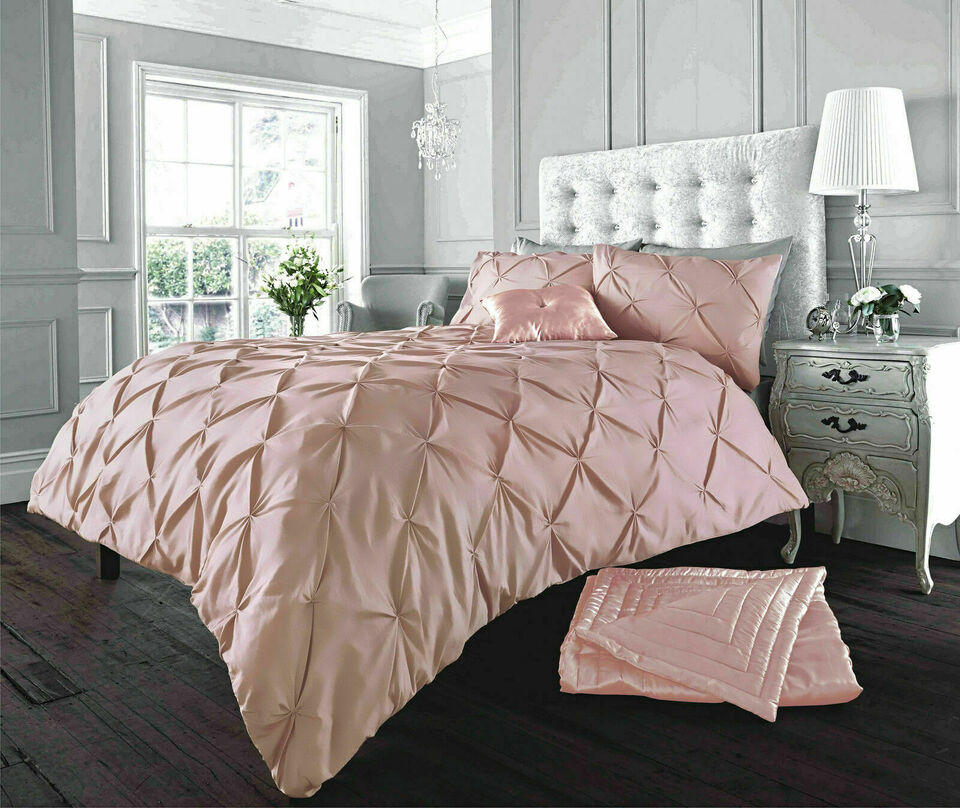 Pleated Alexander Alford Bedding Duvet Quilt Cover Set Bedding With Pillowcase